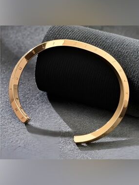 New Gold Nordic Viking Cuff Twist Bracelet